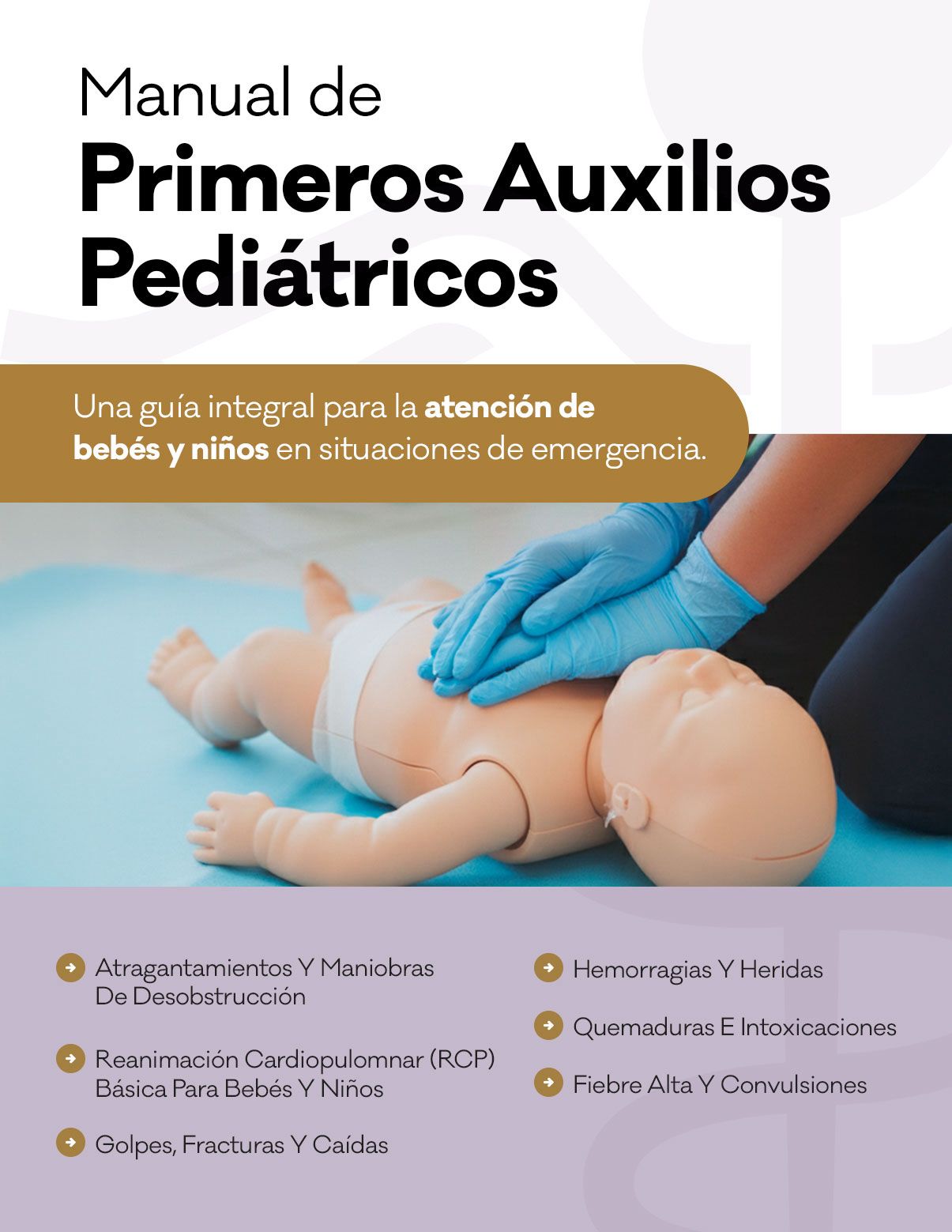 Manual de Primeros Auxilios Pediátricos (Descarga Inmediata)